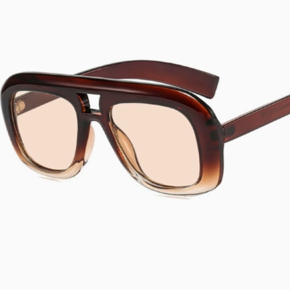 Stylish Brown Gradient Sunglasses